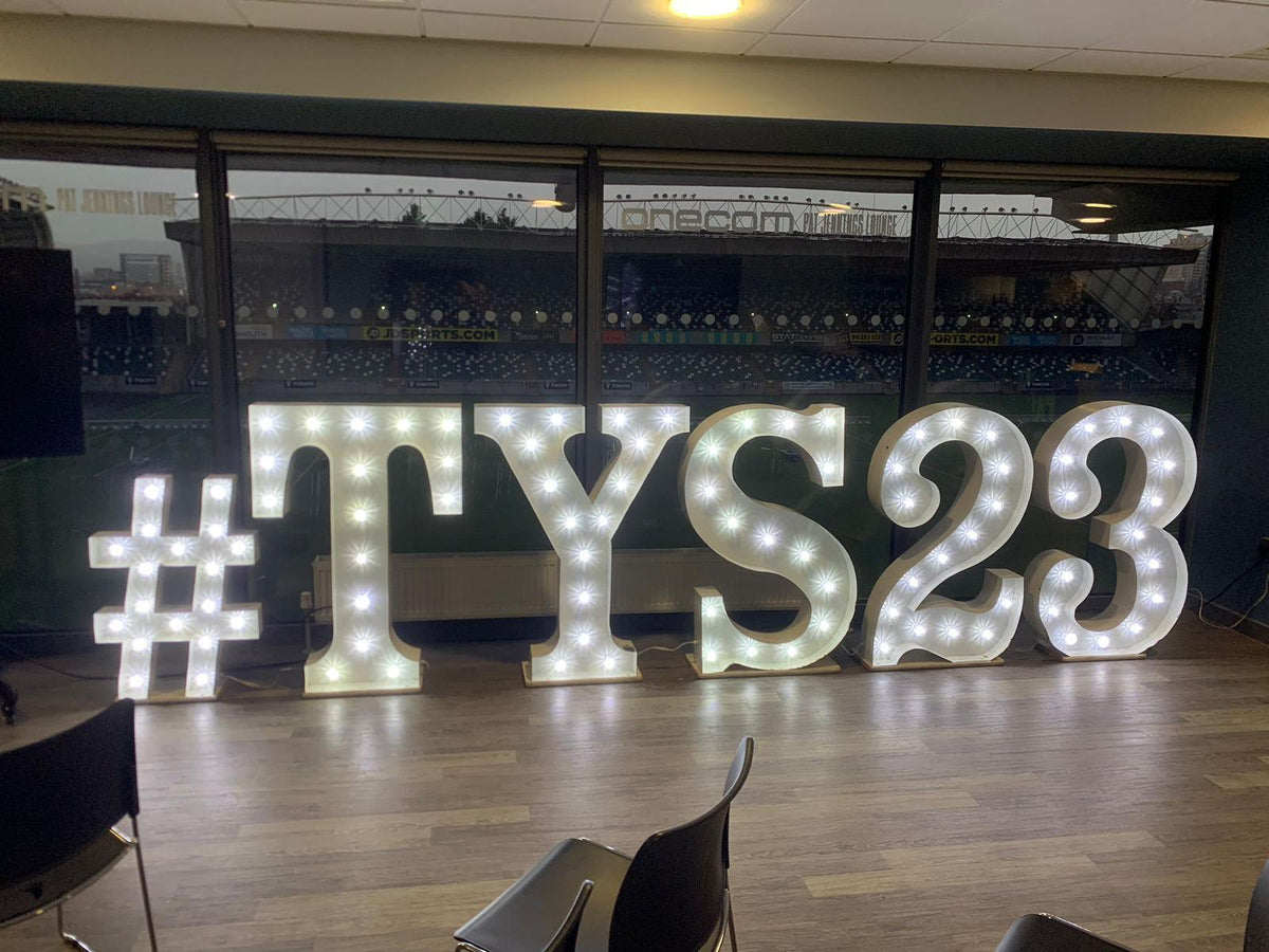 LED Light Up Letter Hire London Illuminate Your Event with Style