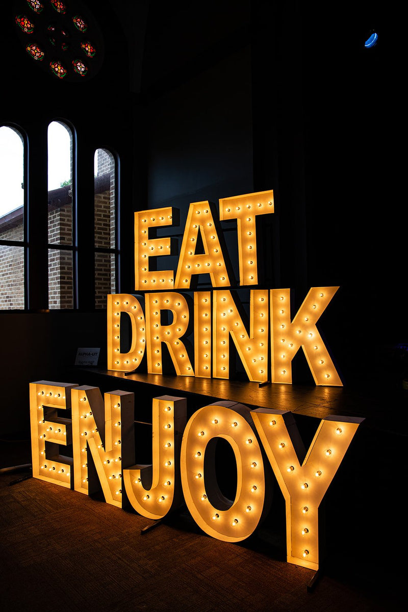 Light Up Letters | Corporate Events in London – Letter Hire London
