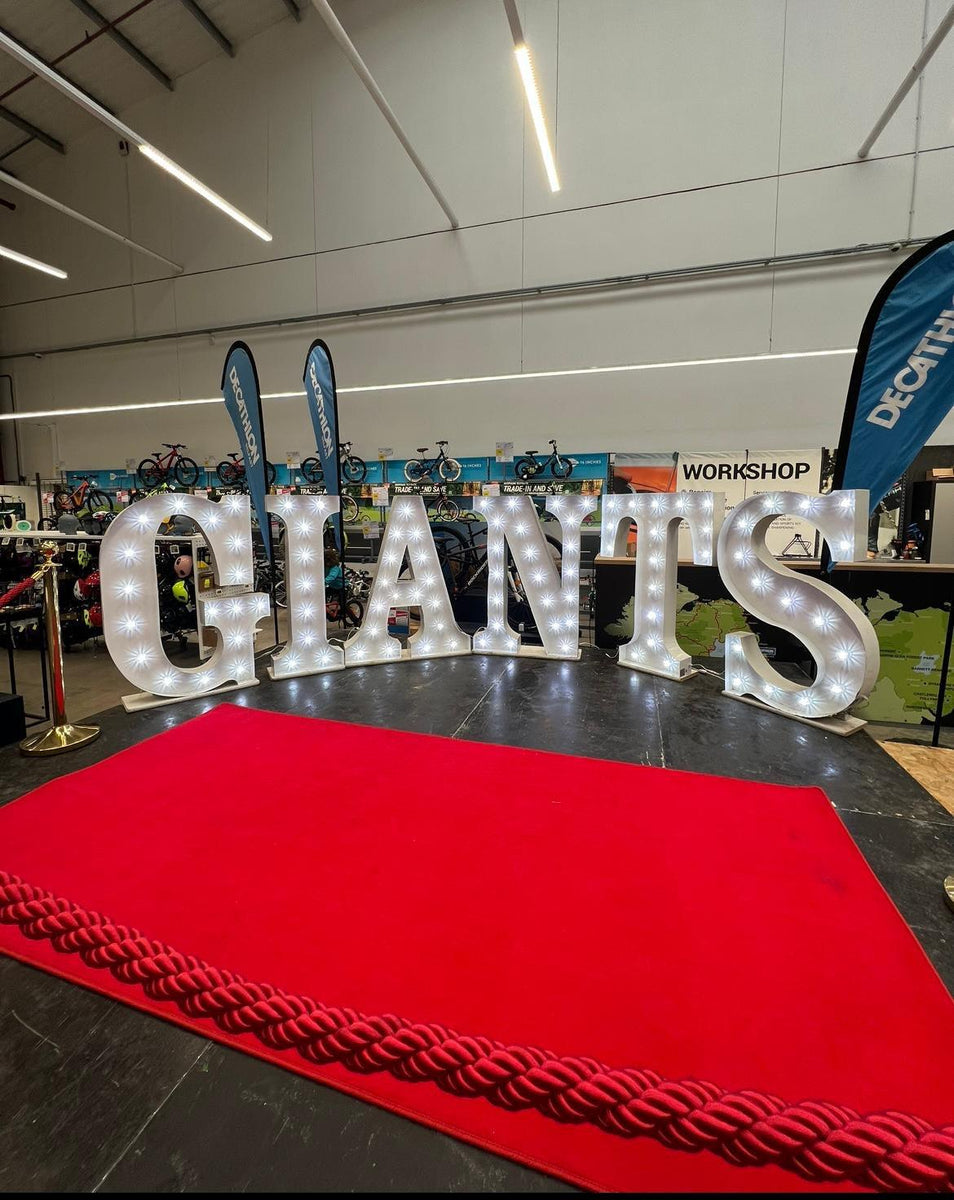 4ft Light Up Letter Hire in London - Grand & Elegant | Letter Hire London